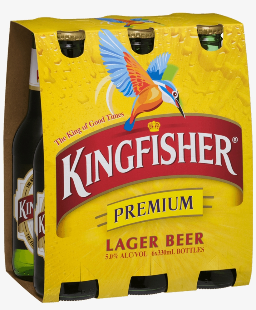 Kingfisher Lager Kingfisher Lager - Kingfisher Beer, transparent png