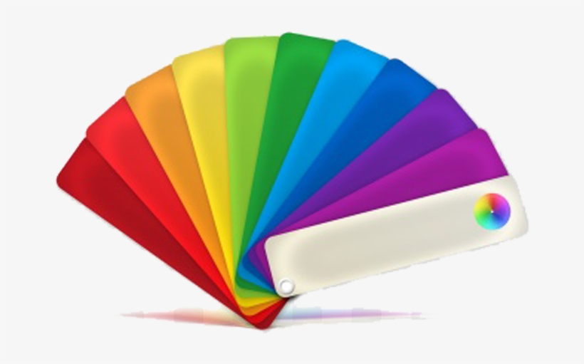 Icon Colour Fan Transprent - Color Palette Cards, transparent png
