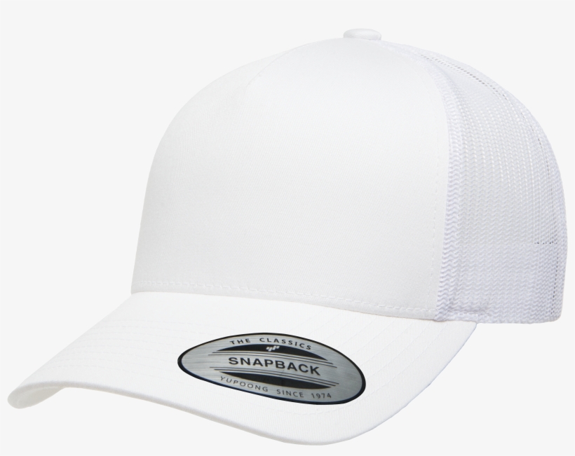 5-panel Retro Yupoong Trucker - Yupoong - Jockey Flat Bill Cap, Red, transparent png