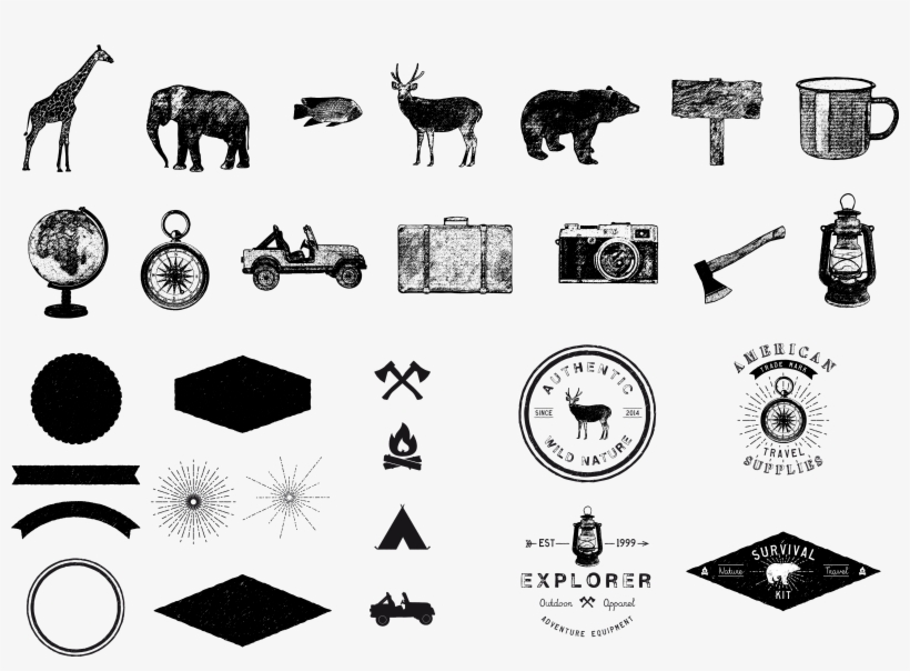 Free Adventure And Travel Graphics Collection - African Icon, transparent png