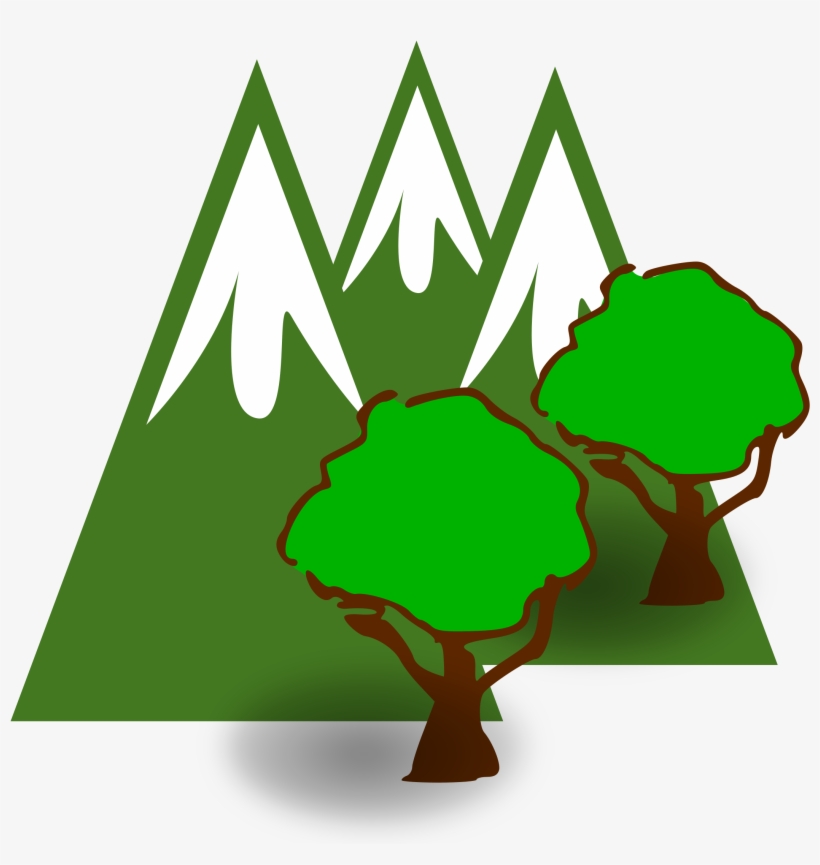 This Free Icons Png Design Of Forested Mountains, transparent png