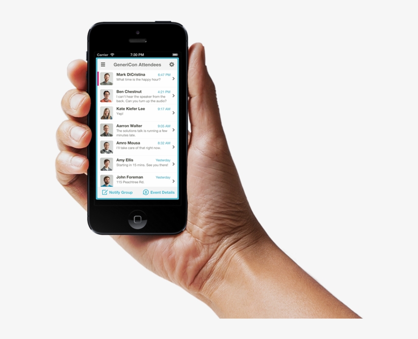 Clipped From - Static - Mailchimp - Com/hand - Iphone, transparent png