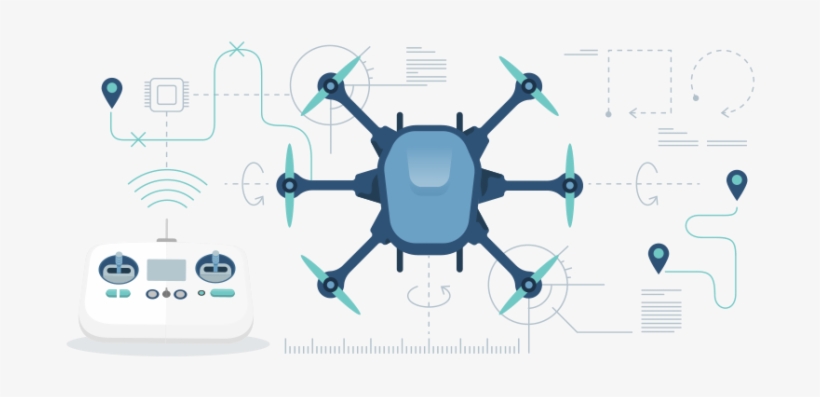 A Beginner's Guide To Multirotor Systems & Flight Proficiency - Do Drones Fly So High, transparent png