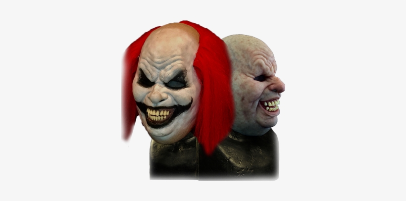 Chuckles Silicone Half Mask - Figurine, transparent png