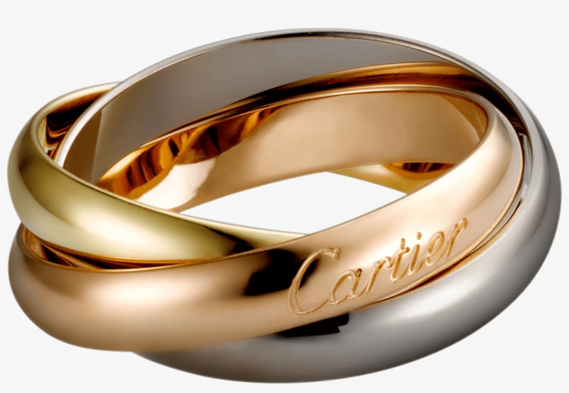 Trinity Rings In India - Cartier Ring, transparent png