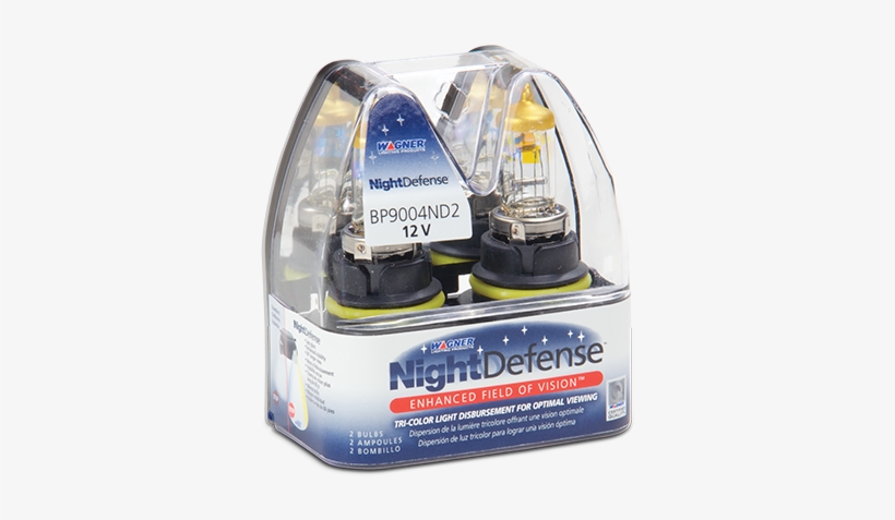 Wagner 9006 Nightdefense Replacement Bulb, (pack Of, transparent png