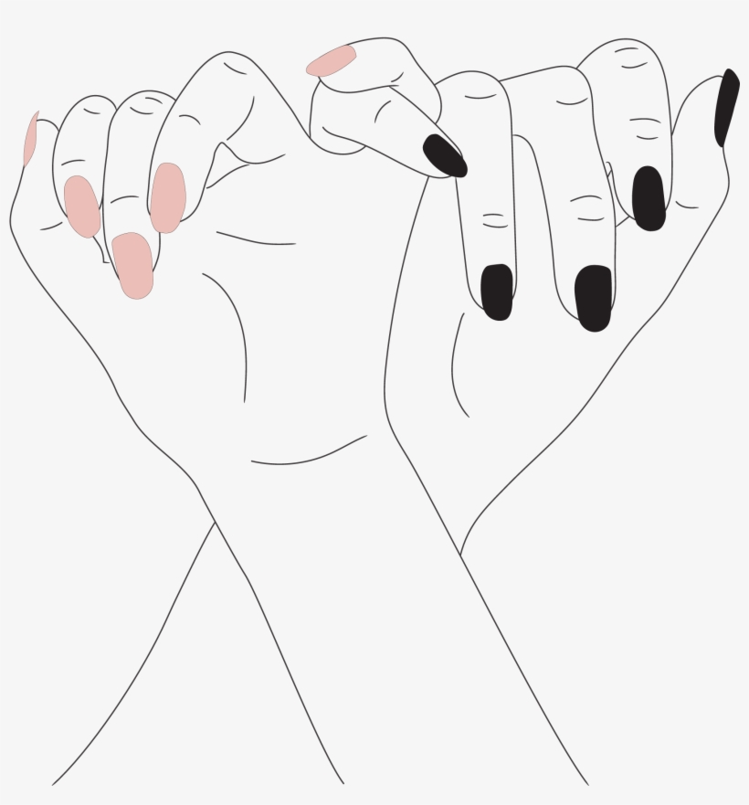 Hand Series - Drawing, transparent png
