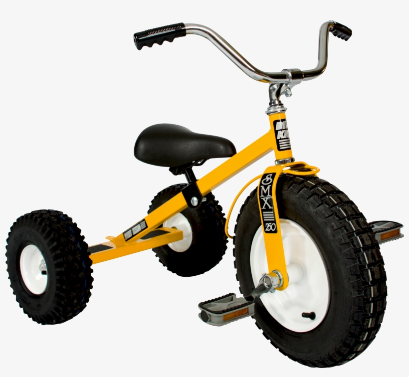 Dirt King Tricycle Dk-250 Yellow, transparent png