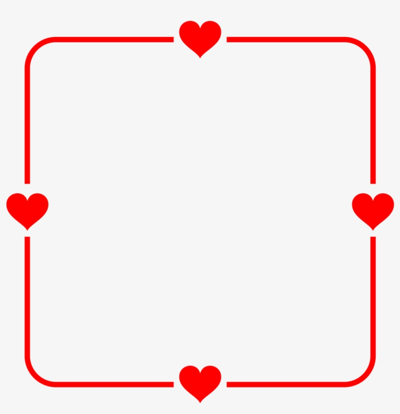 Frame,transparent Background,banner, - Heart Frame Transparent Background, transparent png