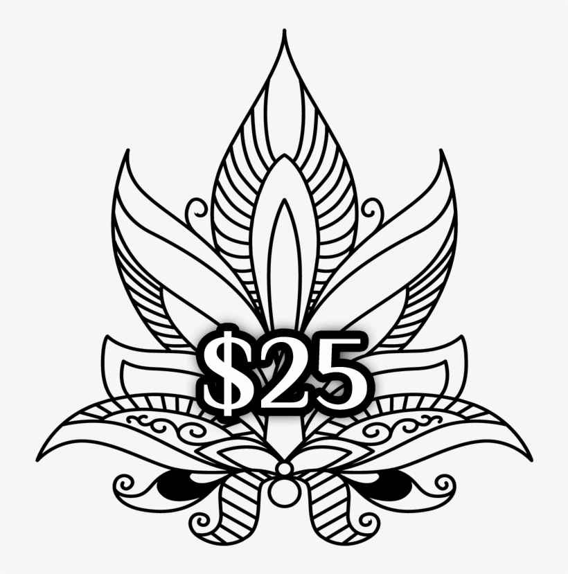 $25 Gift Certificate - Illustration, transparent png