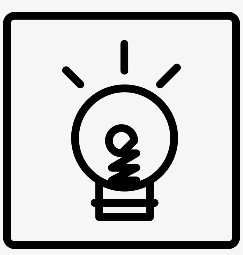 Light Bulb Doodle On A Square Background Comments - Tri Colour Gold Ring, transparent png