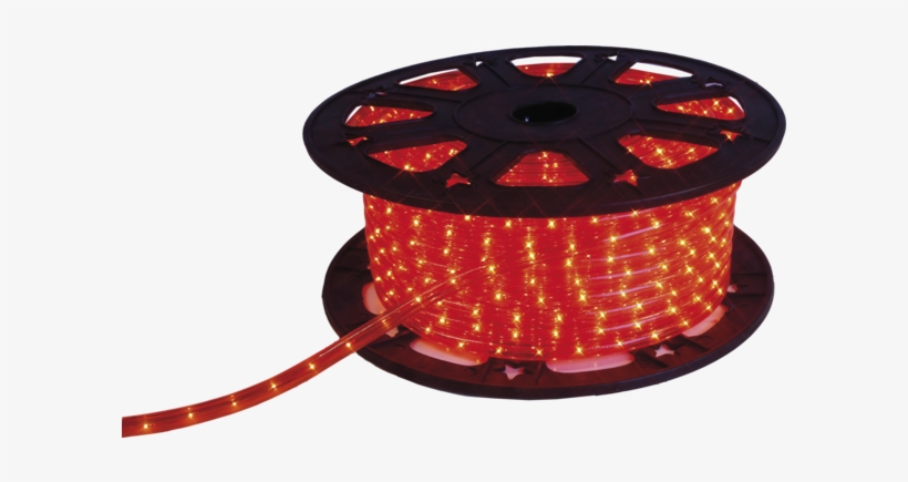 Rope Light Ropelight Reel - Best Season Gmbh 565-05 Led-ropelight 45 M Rot, transparent png