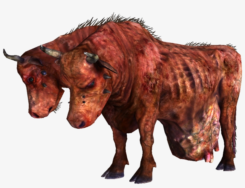 Fallout New Vegas Brahmin, transparent png