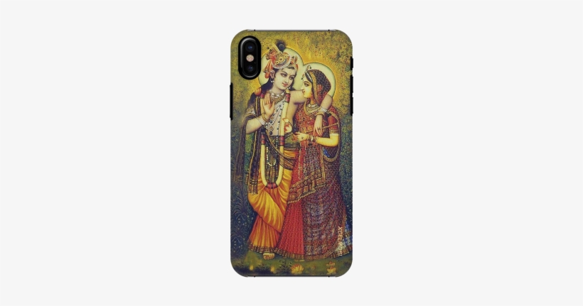 Radha Krishna Colorful Glory Slim Back Cover For Apple - Wedding Kannan Radhai Hd, transparent png
