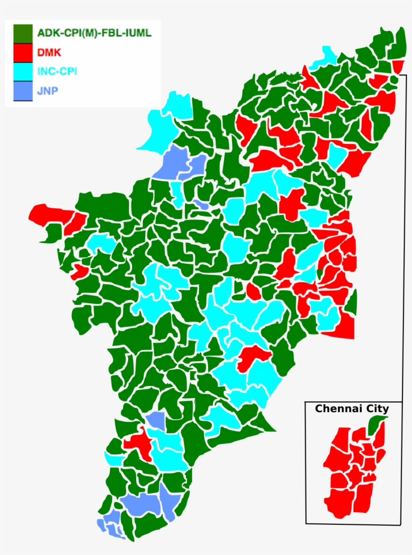 Tamil Nadu Legislative Assembly Election, - Tamil Nadu Assembly Constituency Map, transparent png