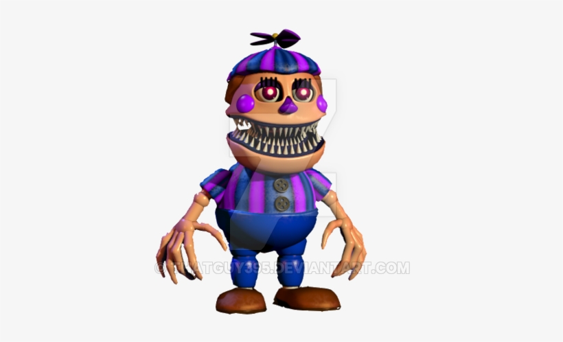 Nightmare Balloon Girl - Fnaf 4 Nightmare Balloon Girl, transparent png