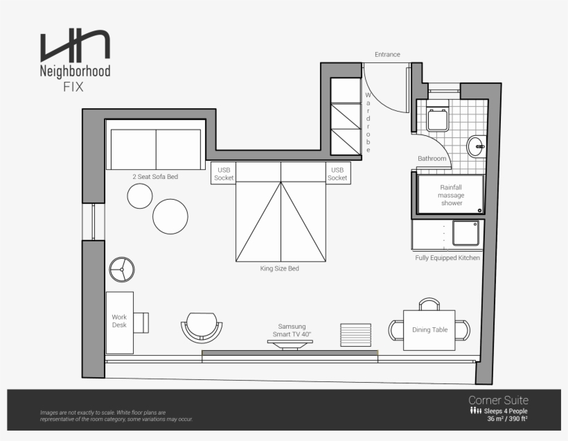 Stock Corner Suite Nlh Fix - Nlh Fix | Neighborhood Lifestyle Hotels, transparent png