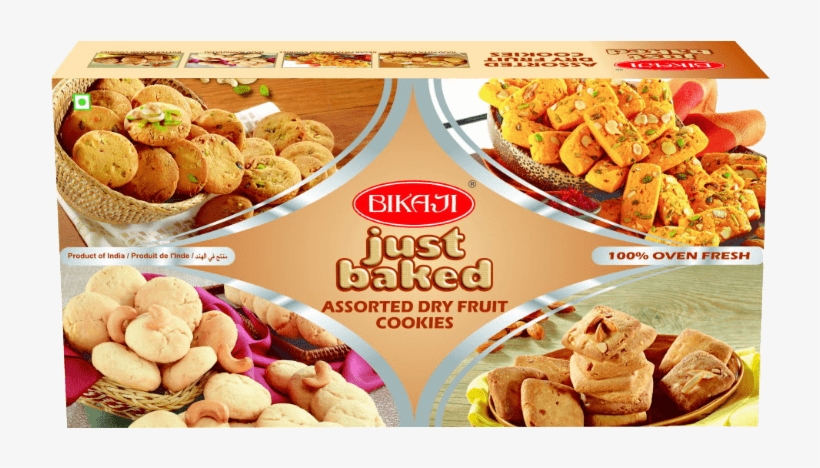 Buy Bikaji Dry Fruit Cookies - Anjeer Dry Fruit Bikaji, transparent png