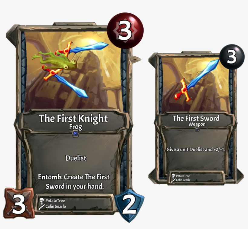 [card] The First Knight - Credit Card, transparent png