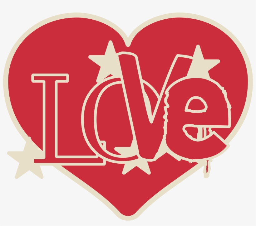 Love Png - Love With Heart Png, transparent png