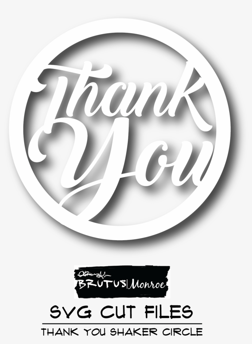 Thank You Shaker - Canvas Corp Brutus Monroe Paper Pad - Mixed Media Midway, transparent png