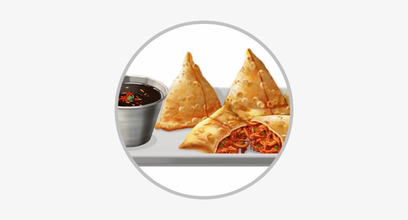 Samosa, transparent png