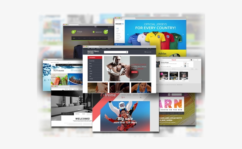 Ecommerce Website Promotion - Ecommerce Theme Png, transparent png
