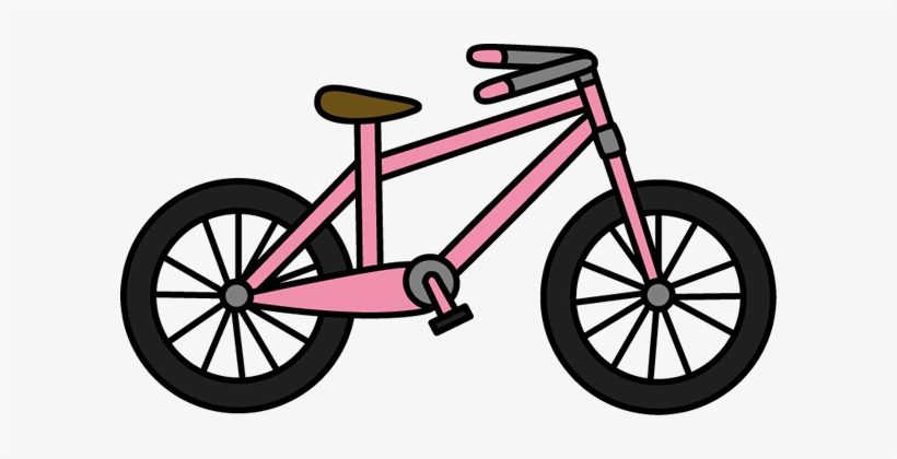 Colorful Clipart Bicycle - Boy Riding Bike Clipart, transparent png
