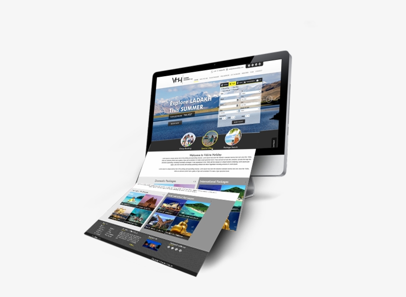 E-commerce - Website Img Png, transparent png
