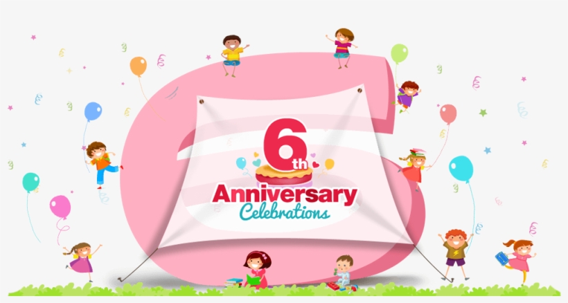 Firstcry 6th Anniversary Celebrations 6 Fab New Deals - Special Discount For Anniversary, transparent png