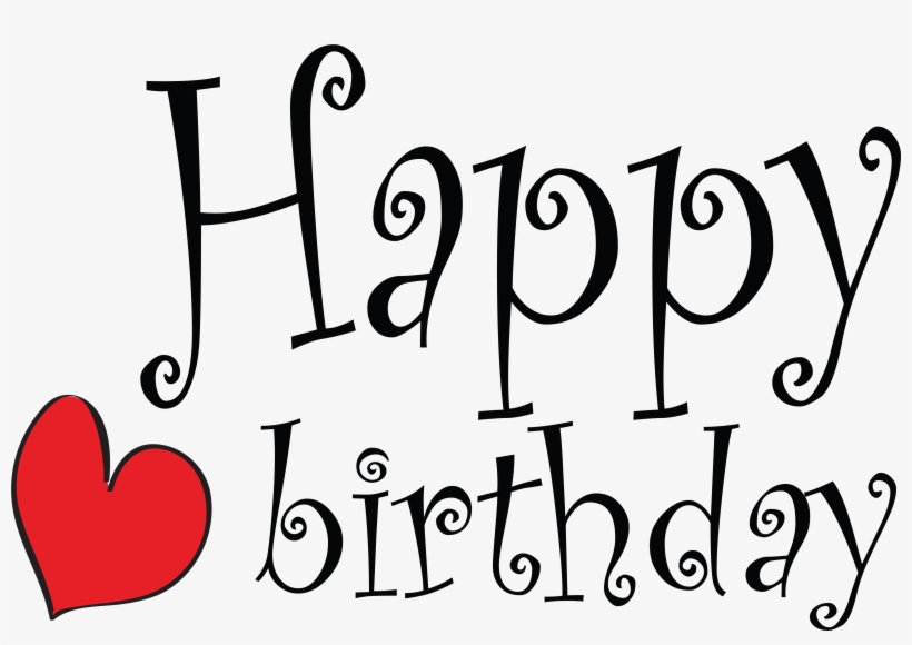 Happy Birthday Clipart, transparent png