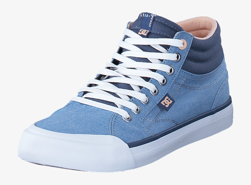 Dc Shoes Evan Hi Tx Se Denim 58767-00 Womens Textile - Shoe, transparent png