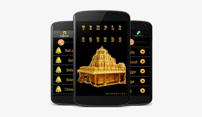 Temple Sounds - Gold, transparent png