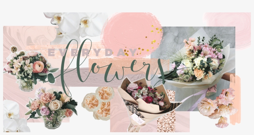 Everyday Flowers Bouquet Jar - Flower, transparent png