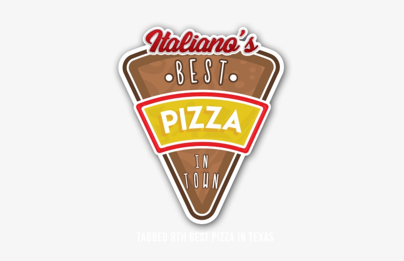 Bestpizzaintown900x269 - Italiano's Pizza, Pasta, & Subs, transparent png