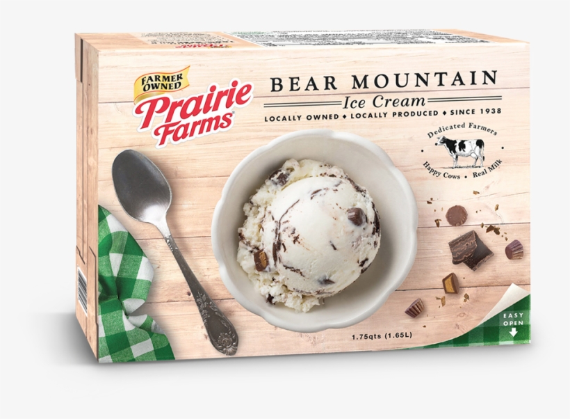 Bear Mountain - Prairie Farms 56 Oz Ice Cream, transparent png