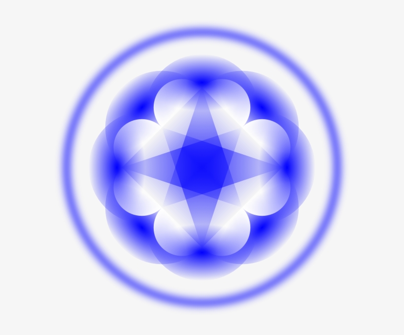 How To Set Use Blue Flower Design Svg Vector, transparent png