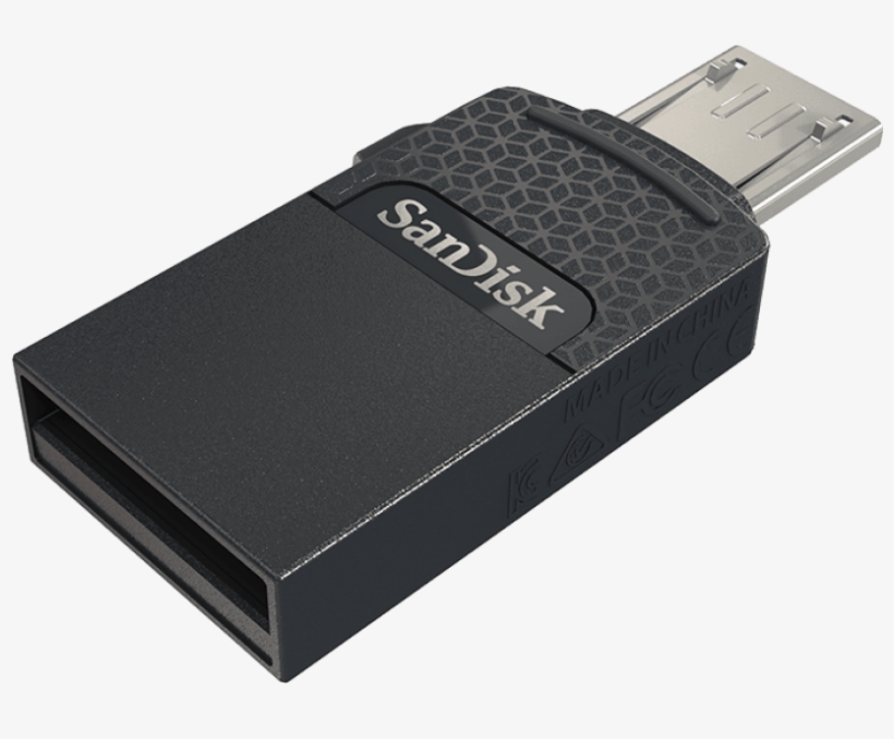 Sandisk Ultra 64gb Micro Usb - Sandisk Dual Drive Usb Type C Flash Memory, transparent png