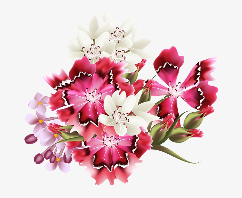 Tubes Fleurs / Bouquets Flower Clipart, Painting Flowers, - Beautiful Victorian Roses Throw Blanket, transparent png