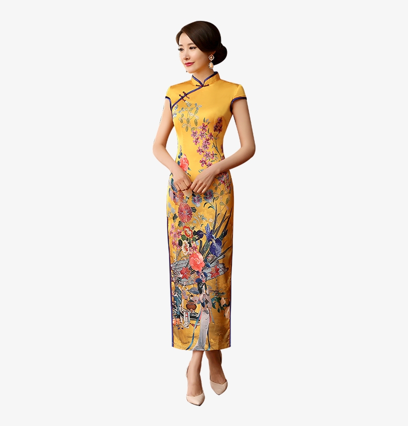 Cheongsam Summer 2018 New Female Modified Slim Retro - Clothing, transparent png