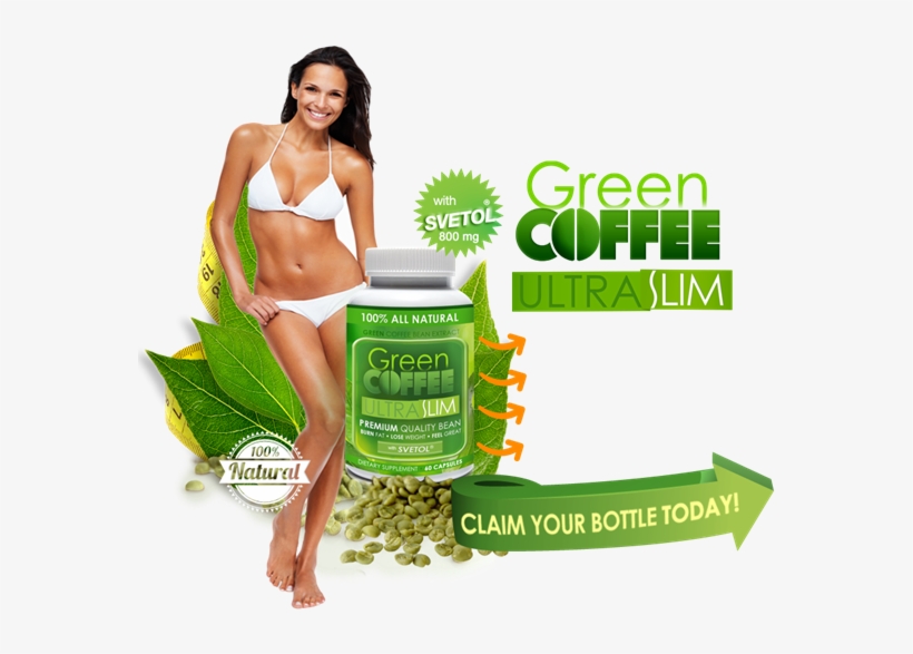 Coffee-slim - Green Coffee Slim Png, transparent png