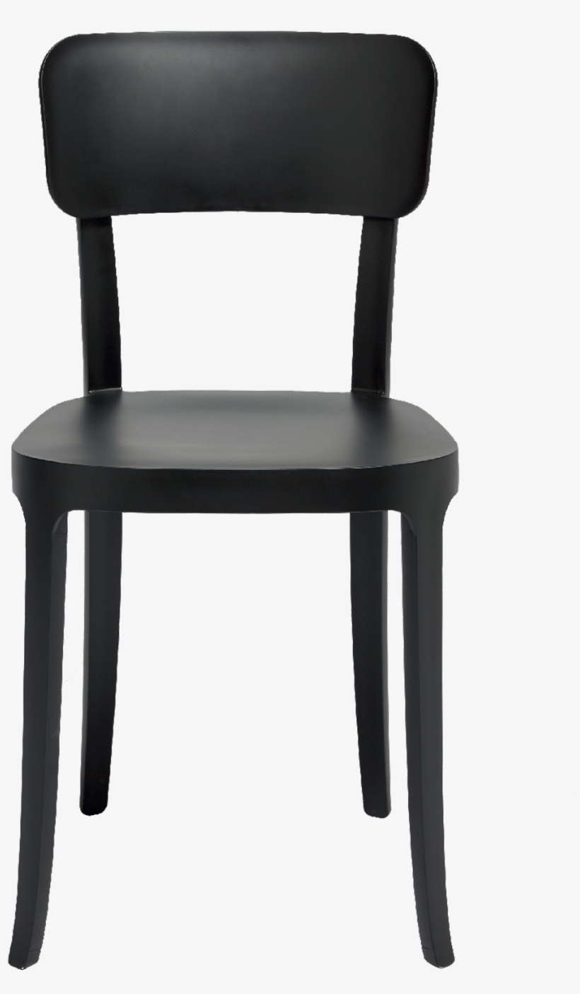 K Chair - Sedia Design Nera Polipropilene, transparent png