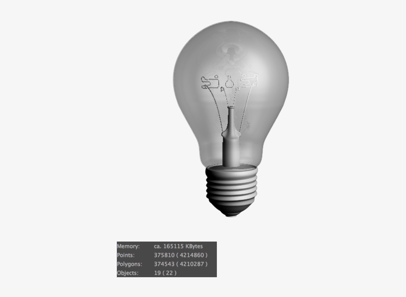 Incandescent Light Bulb, transparent png
