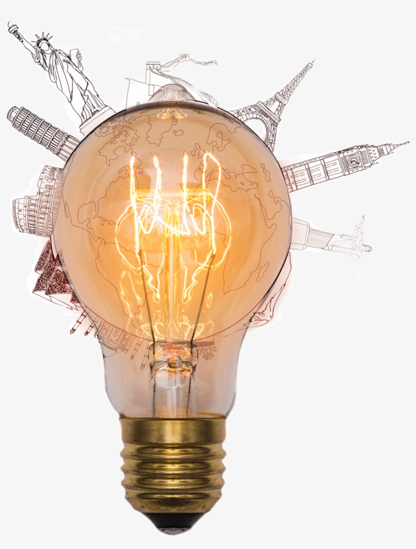 Mundo Lampada 1 - Lâmpada Png, transparent png