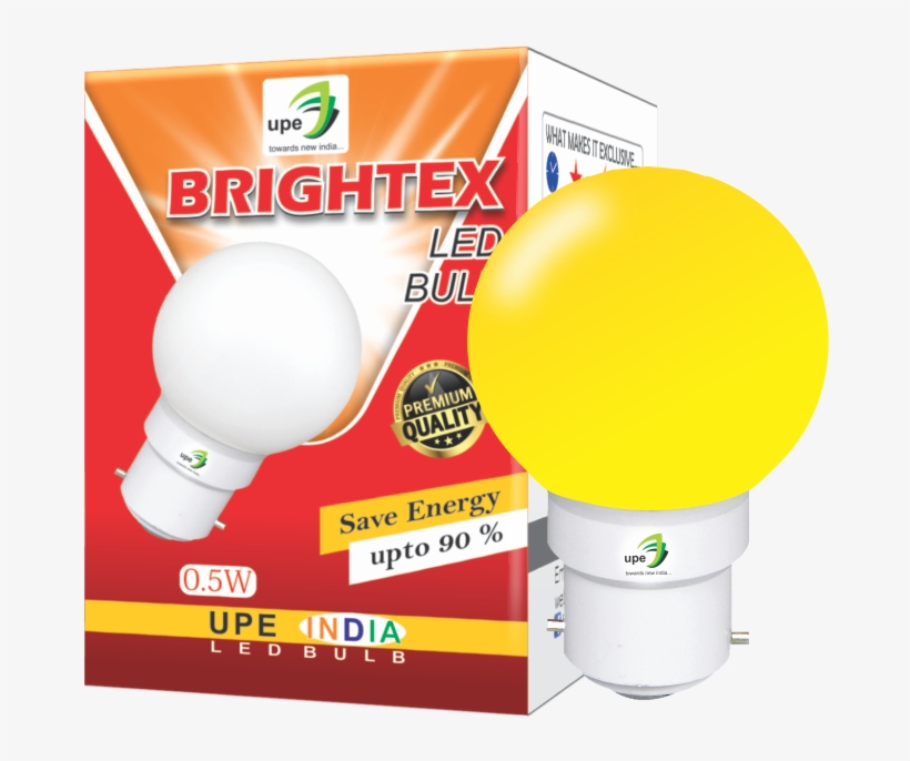 Upe Led Bulb - Led Lamp, transparent png