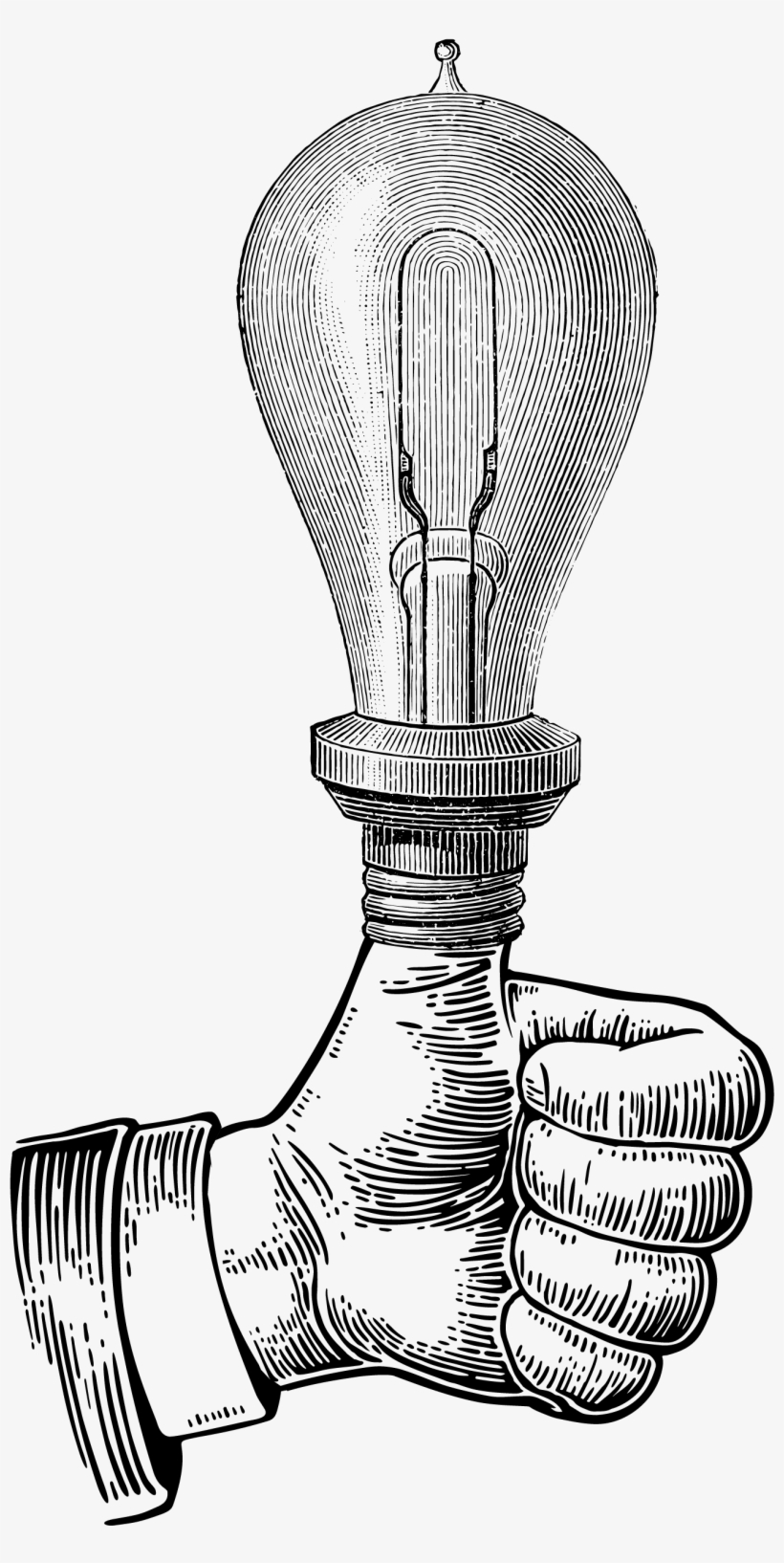 Hopper Boulder Thumbs Up Light Bulb - Vintage Thumbs Up, transparent png