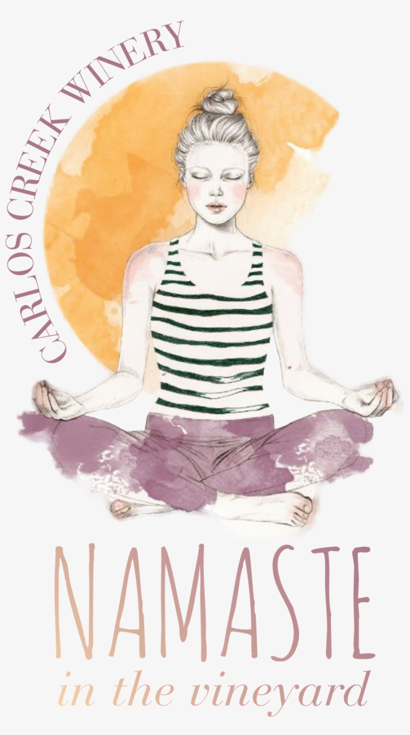 Namaste In The Vineyard, transparent png