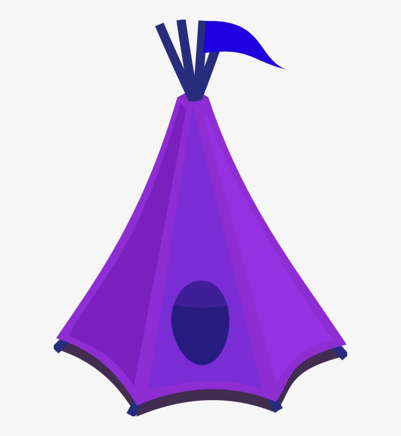 Tent Clipart Indian House - Tent Clipart Png Blue, transparent png