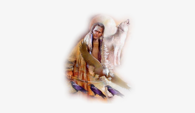 Native-05 - East Urban Home 'night Of The Ravens' Framed Graphic, transparent png