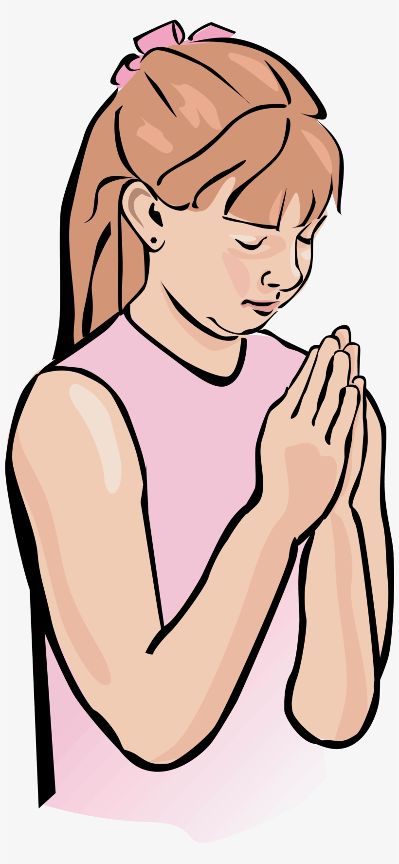 Praying Clipart Transparent - Stop Negative Thinking, transparent png